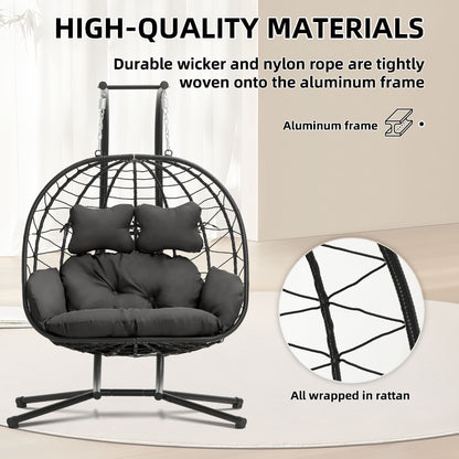 Double Hanging Egg Chair