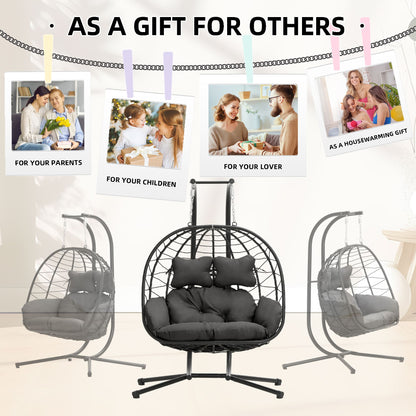 Double Hanging Egg Chair