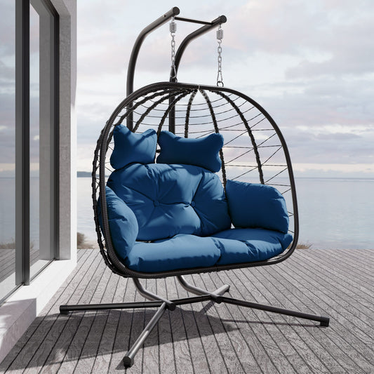 Double Hanging Egg Chair